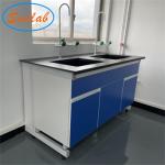 C Frame Chemistry Lab Furniture Multifunctional With Phenolic Top