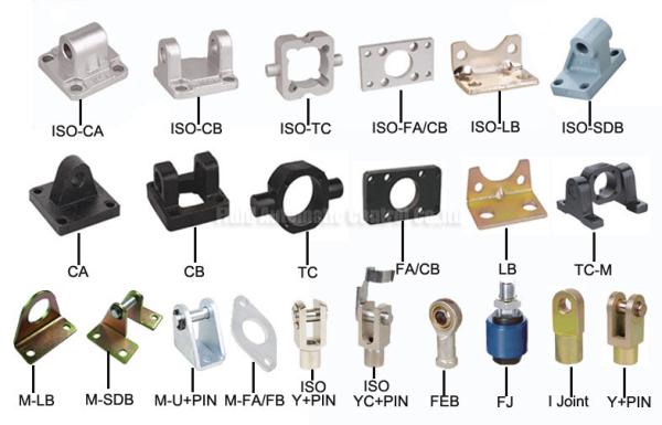 Buy cheap Pneumatic Air Cylinder Accessories,Air Cylinder Mounting Bracket Auxiliary from wholesalers