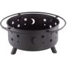 Buy cheap Wood Burning Charcoal Heating Stove 30 inch Round Star and Moon Firepit from wholesalers