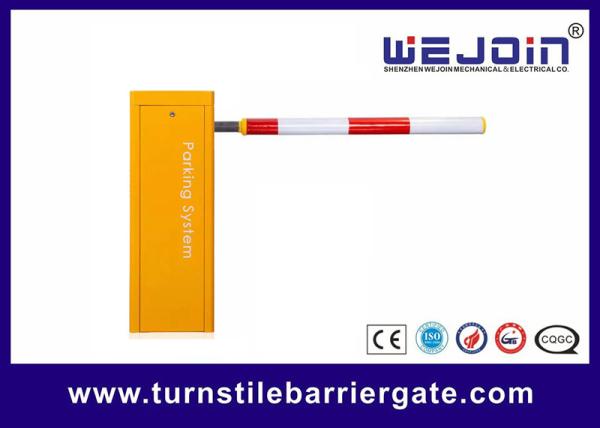 Buy cheap OEM Customized Automatic Barrier Gate Yellow Color Car Park Boom Gates from wholesalers