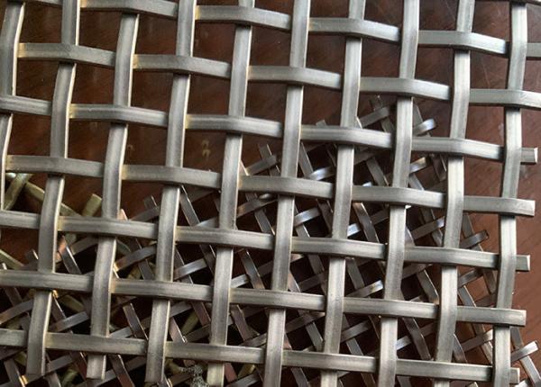 Buy cheap Strong Operability 1*1inch Hole ISO9001 Decorative Metal Mesh Copper from wholesalers