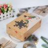 Buy cheap Christmas PVC Open Gift Box Window Biodegradable Paper Food Container 63g from wholesalers