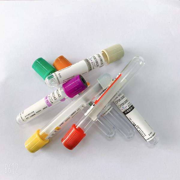 Buy cheap Safe Vacuum Blood Collection System Green Top Green Lithium Heparin Tube from wholesalers