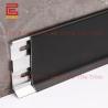 Buy cheap Modern Aluminum Wall Baseboard Trim Skirting Board Profiles Black 40-120mm Width from wholesalers