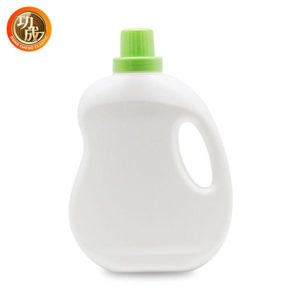 Buy cheap Empty 1L HDPE Liquid Detergent Bottle Containers Custom Size Logo from wholesalers