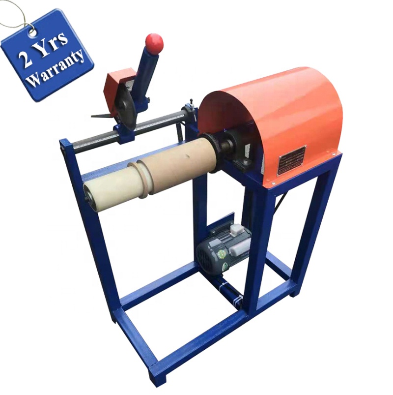 700*300mm Manual Paper Core Cutting Machine 220V Adjustable Rotary Blade