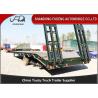 Buy cheap Semi Low Bed Trailer Truck 4 Axles 120 Tons , Heavy Duty Utility Trailer with BPW axle from wholesalers