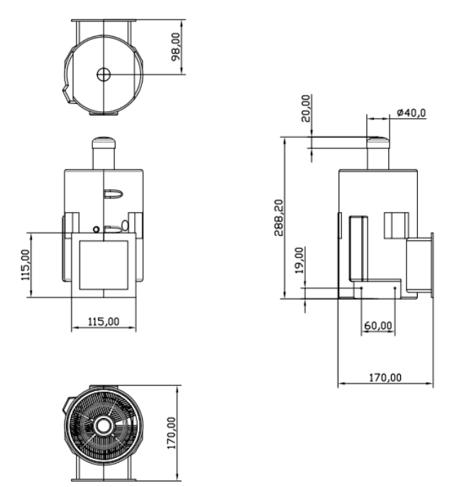 Ultra Low Temperature -145C Free Piston Stirling Cooler with Stirling Cooling Method