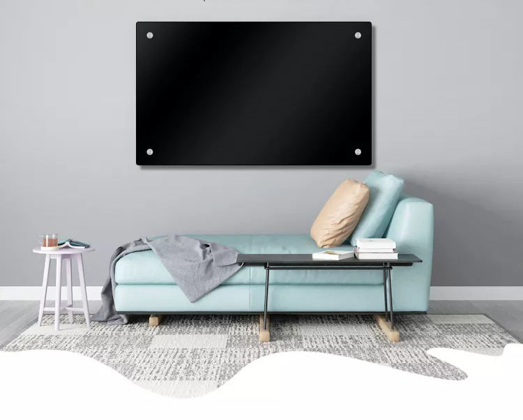 Wall Mount Electric Flat Panel Heater SHEERFOND OEM ODM For Bedroom