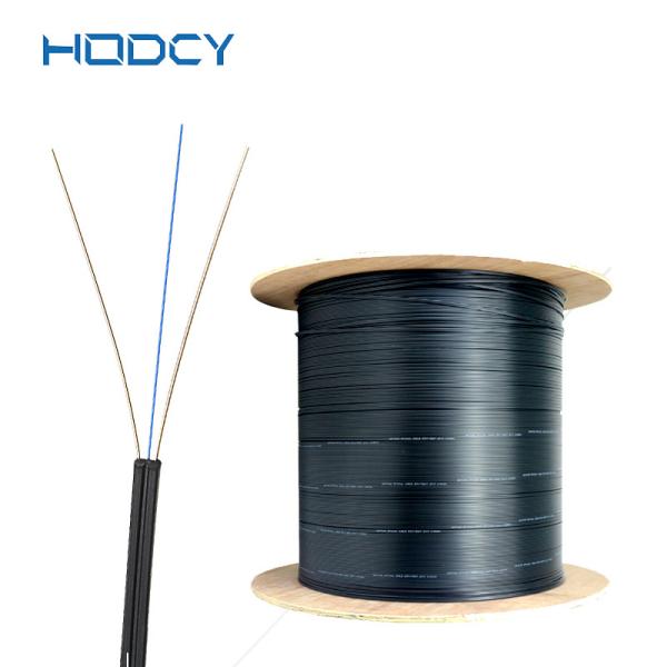 Buy cheap FTTH Outdoor Drop Cable Patch Cord , Aerial Self Supporting Fiber Optic Cable from wholesalers