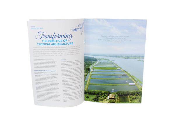 Buy cheap Advertising Brochure Printing Coated Paper Offset Printing A4 A5 A6 Size from wholesalers