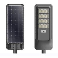 Buy cheap 3030 SMD Integrated Solar Street Lights Ultra Slim Lens ABS Material Body IP65 product