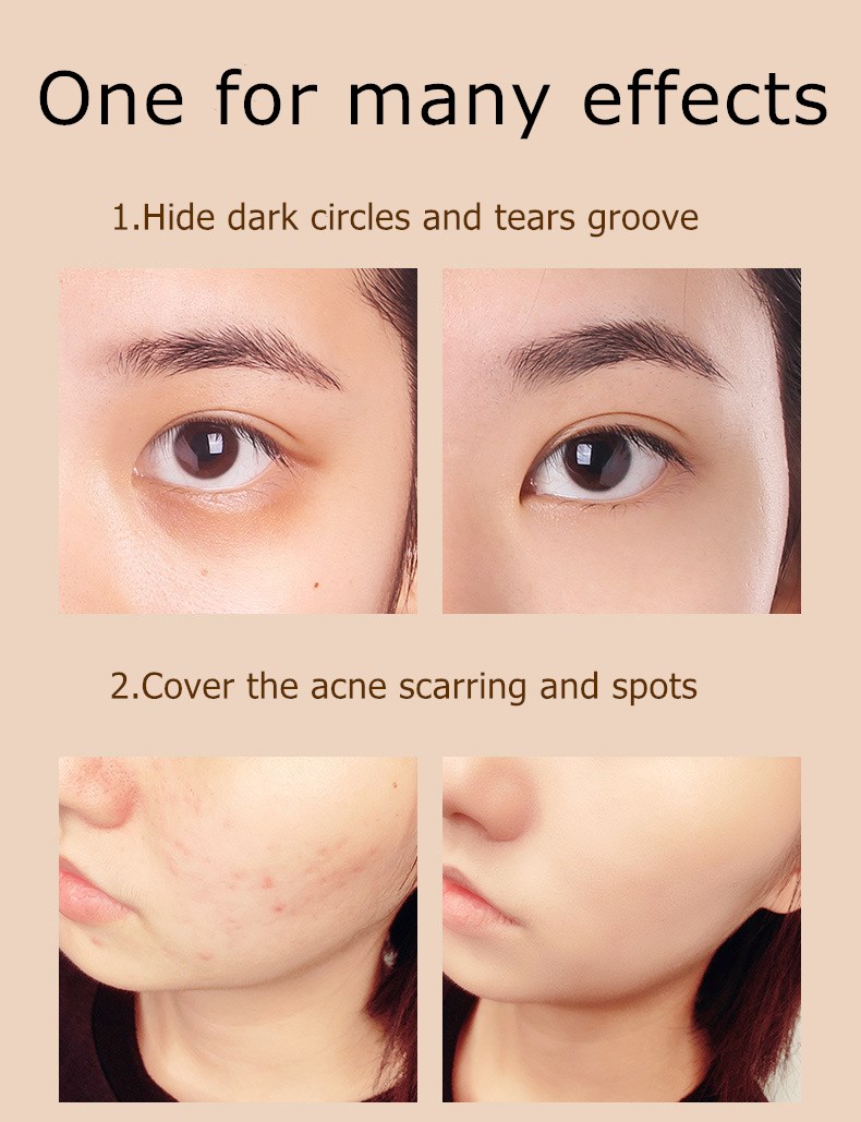 Custom Makeup Matte Full Coverage Liquid Foundation Glass Bottle Vegan Cushion Foundation Private Label