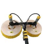 Double Ended Rotating Nylon Solar Panel Brush For Solar System