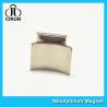 Buy cheap N52 Super Strong Neodymium Motor Magnets Nickel Coating Arc Shaped from wholesalers