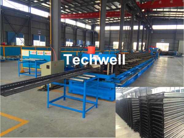 Buy cheap CT100-600 Electric Cable Ladder Roll Forming Machine for Making Steel Cable Tray Ladder Profile Sheets from wholesalers