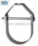 UL Listed Heavy Duty Galvanized Steel Pipe Clamps Clevis Hanger