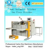 Buy cheap High Speed Semi Automatic Carton Folding and Stitching Machine 400nails/min product