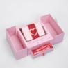 Buy cheap 1000gsm Cardboard Foldable Magnetic Necklace And Earring Gift Box SGS ROHS from wholesalers