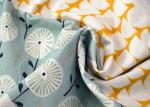 6OZ Printed Inkjet Cotton Canvas / Plain Woven Fabric For Bags , Shoes
