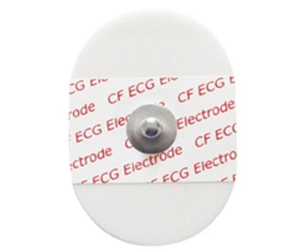 Buy cheap Oval Solid Gel Adult Conductive ECG Chest Electrode from wholesalers