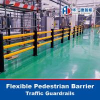 Buy cheap Flexible Pedestrian Barrier Anti-Collision Guardrails Warehouse Safety Barrier product