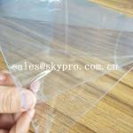 Flexible Super Clear Customized 1mm Thickness Non Toxic Double Film Rigid PVC