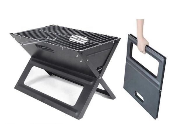 Buy cheap SGS 45cm dia Portable Folding Bbq Grill / Metal Charcoal Grill Easy Set Up from wholesalers