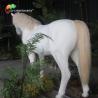 Buy cheap Simulated White Animatronic Horse For Amusement Park Exhibition from wholesalers