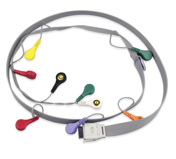 Buy cheap Edan Holter Cable10 Lead ECG Leadwire Snap Compatible With BIOMEDICAL from wholesalers