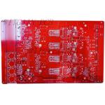 Red Solder Mask FR4 Circuit Board 1 OZ Copper Thickness OSP Treatment