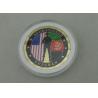 Buy cheap Brass Stamped Afghanistan Veteran Personalized Coins With Box Packing And Gold Plating from wholesalers