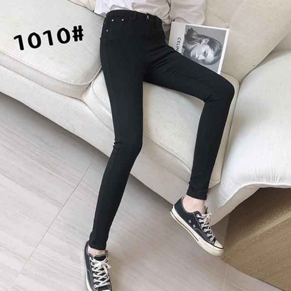 Buy cheap Custom Selvedge Black Skinny Jeans 18 To 24 Age Pencil Jeans For Ladies from wholesalers