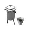 Buy cheap Stainless steel vertical bastket type Bag Filter Housings for prefilter edible oil beverage from wholesalers