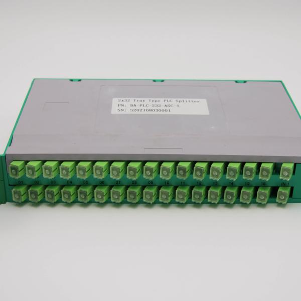Buy cheap 1XN 2XN Tray Type Fiber Optical PLC Splitter fiber optic splitter from wholesalers