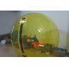 Buy cheap Yellow Ball Inflatable Walk On Water Ball For Children Amusement from wholesalers