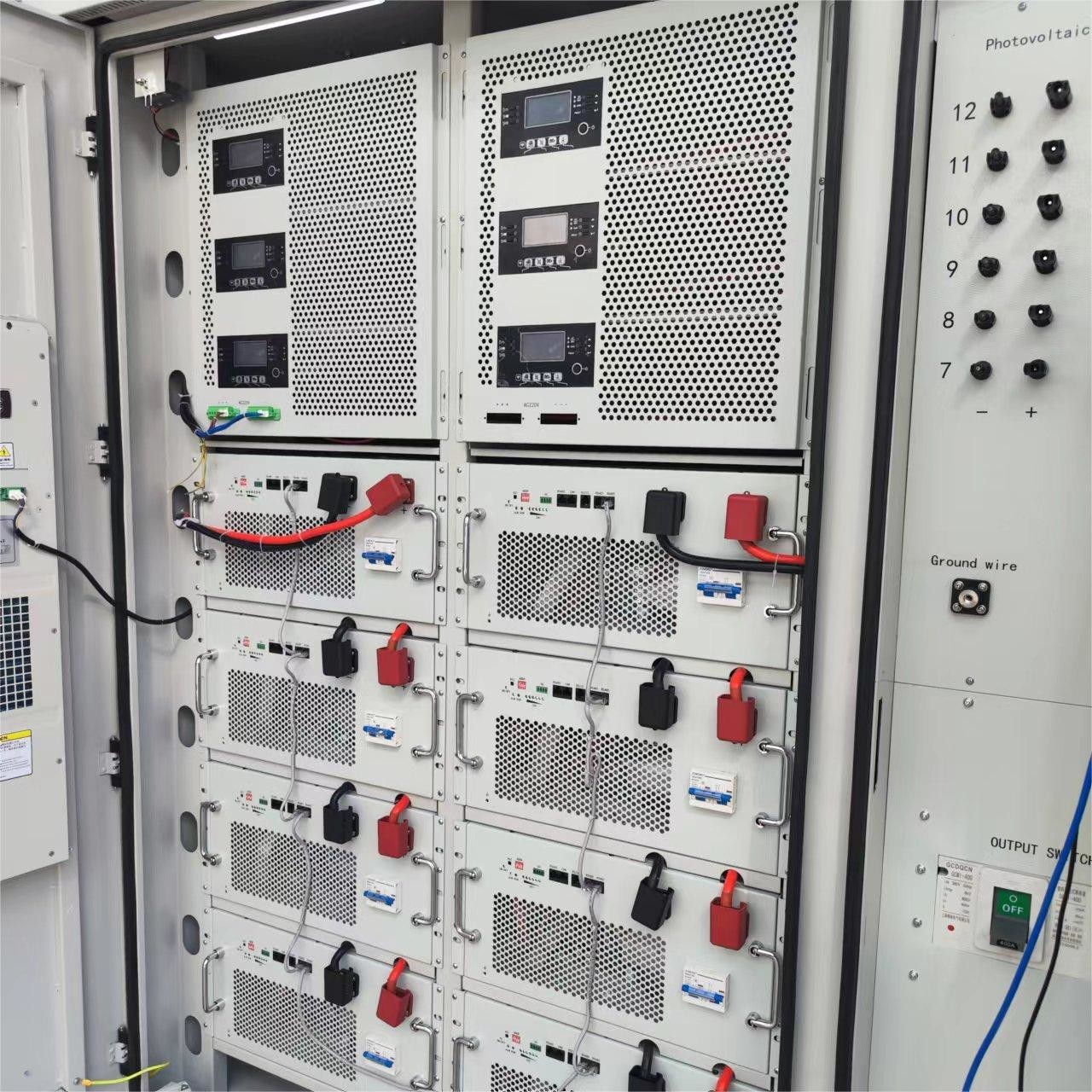 Commercial Lithium Battery Solar System 66KW 120KWH Off Grid Solar Power System