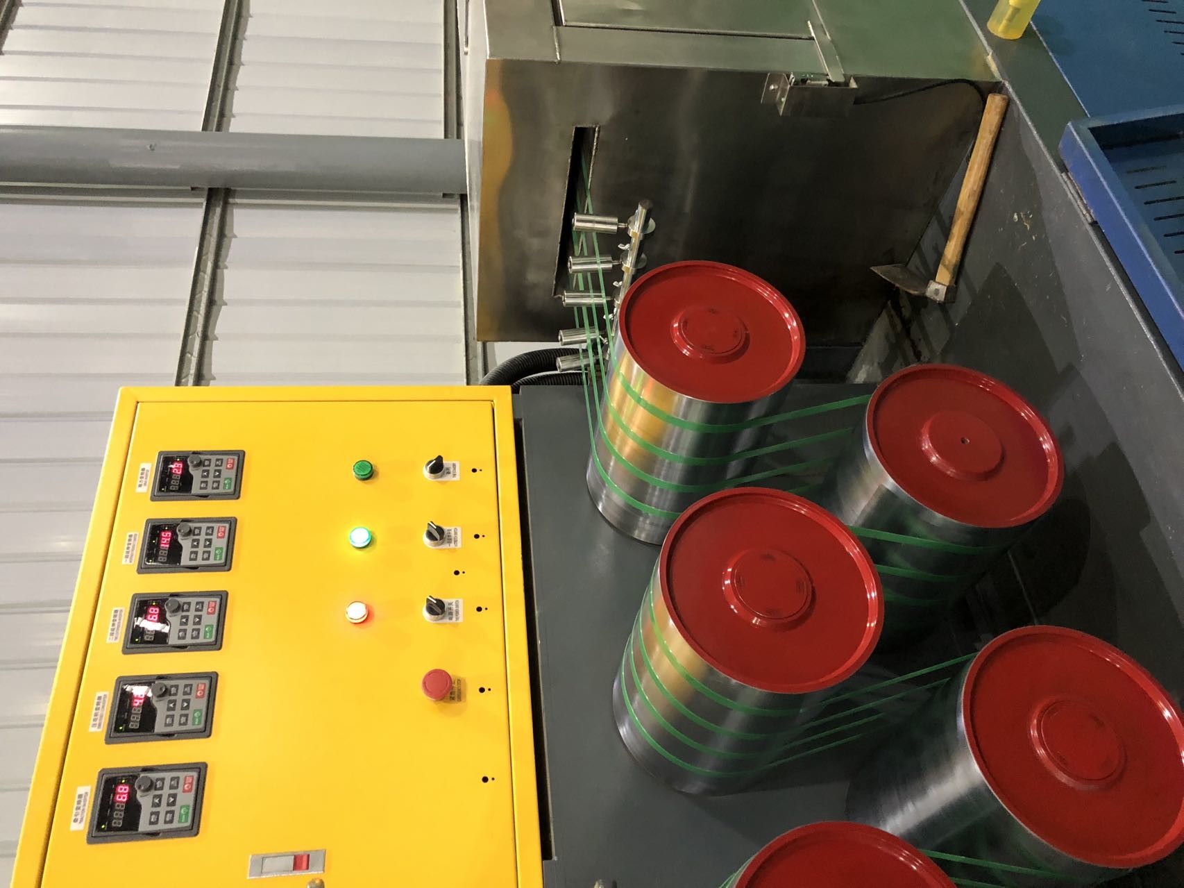 Siemens Motor PET Strap Extrusion Line for PET Raw Material or Recycled PET Bottle Flakes