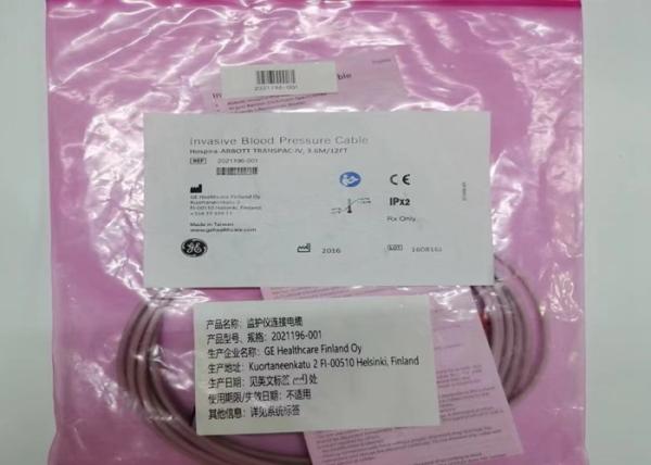 Buy cheap GE Original Medical Device Consumables , Invasive Blood Pressure Cable 3.6M 12FT from wholesalers