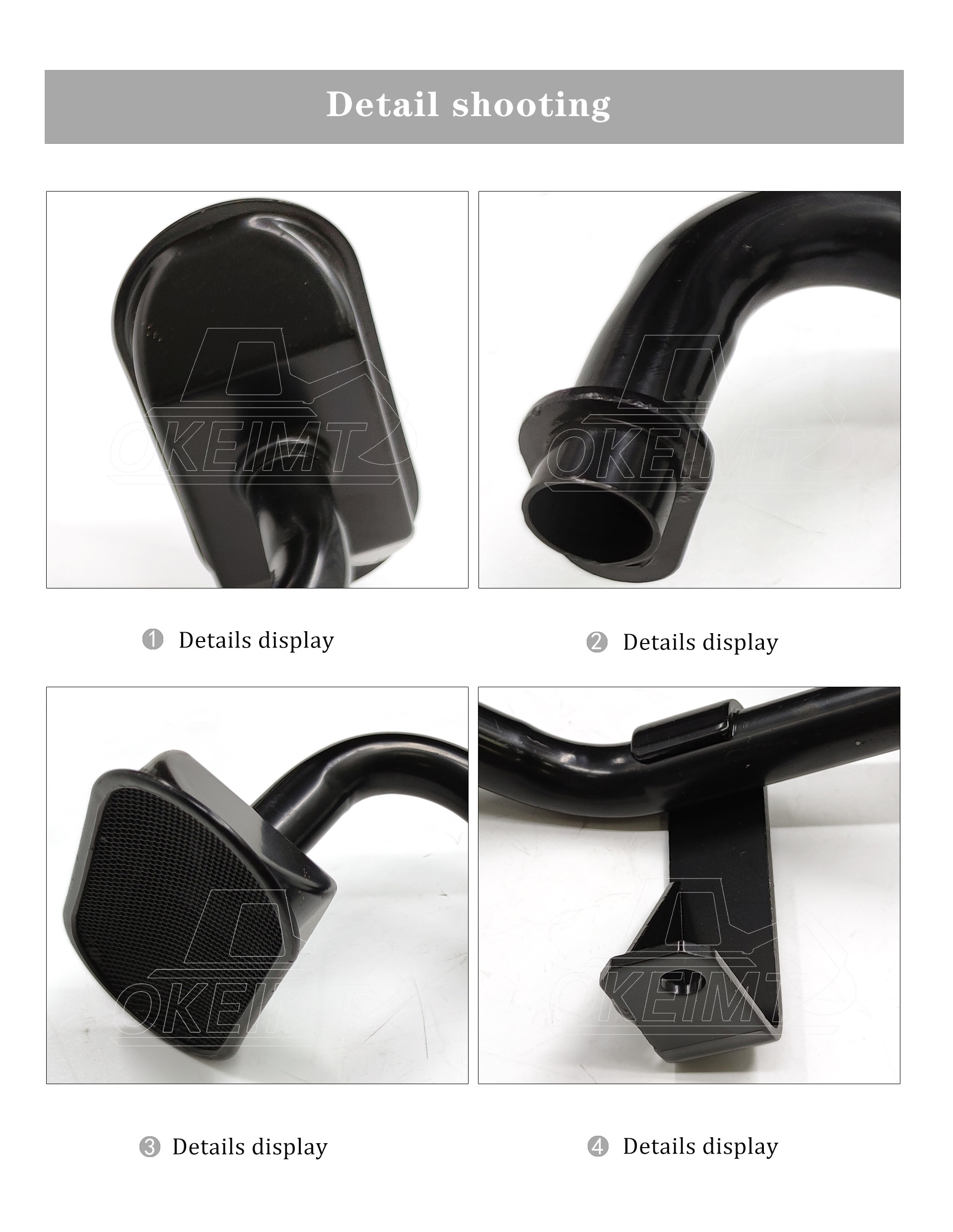 Excavator Engine Parts 4TNV94 Oil Suction Pipe Assembly Oil Pump Filter