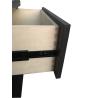 Buy cheap Wilsonart HPL top wooden night stand with long metal handle for Residence inn hotel bedroom furniture,bed side table from wholesalers