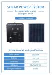 Wholesale Mini Portable Energy Storage Outdoor Camping Generator 120W Solar