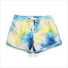 Buy cheap OEM maufactory women's summer polyester shorts dry and loose running hot beach pants from wholesalers