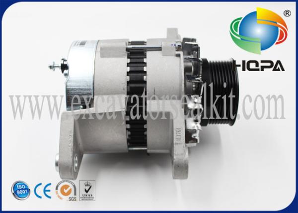 Buy cheap 6742-01-5170 6D114 Excavator Engine Parts Alternator For Komatsu 50Amp from wholesalers