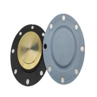 Buy cheap Black NBR PTFE Rubber Diaphragm For Metering Equipment Alkali Resistance product