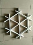 Fireproof 100x100mm Aluminum Grid Ceiling 0.4mm Thickness