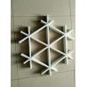 Buy cheap Fireproof 100x100mm Aluminum Grid Ceiling 0.4mm Thickness from wholesalers