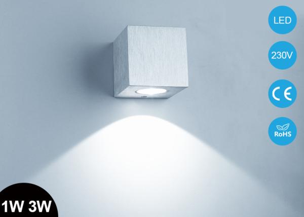 Buy cheap Classic Design 1W 3W Sales Home Lamps Lighting Cube Reading LED Wall Light Indoor from wholesalers