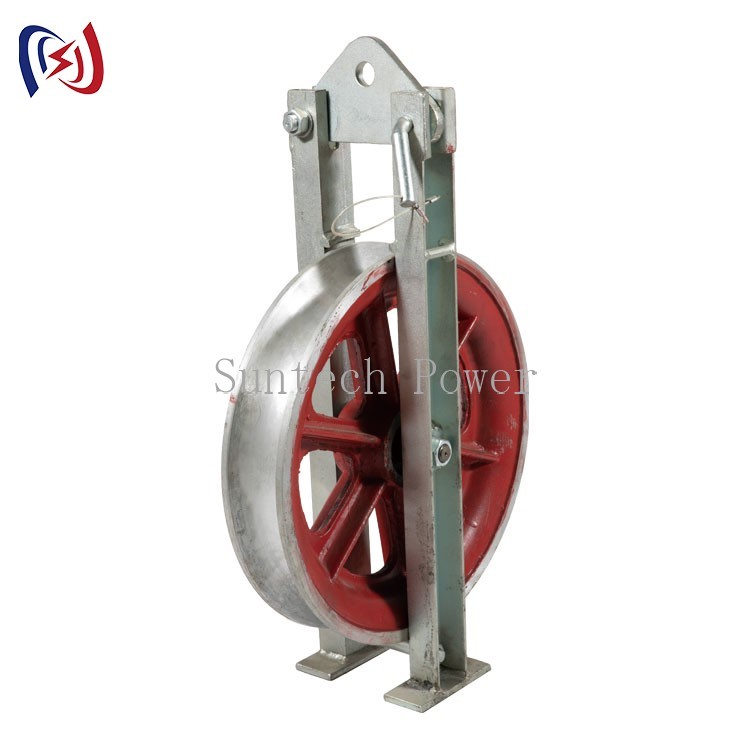 Buy cheap 20kN Heavy Duty Stringing Pulley ACSR Conductor Stringing Block from wholesalers