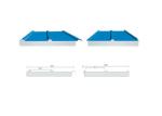1200mm PU Sandwich Panel Machine , 80KW Continuous PU Sandwich Panel Line
